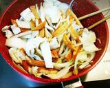 ほっこり♡白菜と平てんのあったか煮物♡作り方4写真