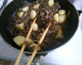 簡単おかずに牛肉とじゃが芋の 甘辛炒め！作り方8写真