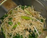 もやしと小松菜のオイスターソースかけ作り方3写真