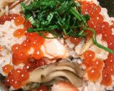 ☆鮭とイクラの親子ご飯☆作り方5写真