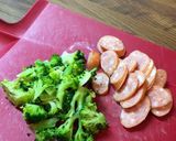 フライパン一つでチーズクリームパスタ♪作り方1写真