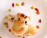 秋の森❁切り株パン作り方15写真