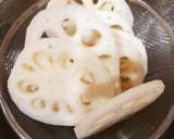 黄金比の甘辛タレで作る蓮根のはさみ焼き作り方1写真