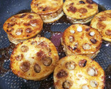 黄金比の甘辛タレで作る蓮根のはさみ焼き作り方9写真
