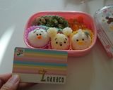 完了食ミニキャラ弁 つむつむ作り方1写真