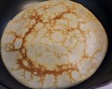 朝ランチおやつ♪１人分♪そば粉のクレープ作り方4写真