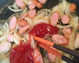 ササっとナポリタン♪作り方2写真