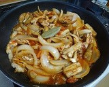 たたきごぼうと豚肉のトマト煮作り方5写真