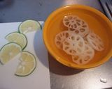 鶏肉と蓮根のケチャソース炒め☆作り方1写真