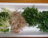鮭とたっぷり薬味のポン酢和え作り方3写真