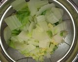 白菜半分で2品作り方1写真