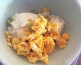 枝豆といりたまごのおにぎり作り方1写真