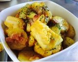 カリフラワーとベーコンポテト作り方8写真