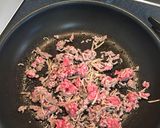 ご飯が進む！生姜とミンチの野菜炒め♡作り方2写真