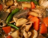 すき焼きのタレで筑前煮作り方4写真