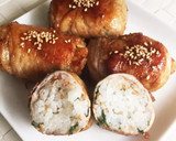 厚揚げとチーズの肉巻。手作り焼肉タレで作り方11写真