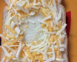 ふわふわチーズの卵のせピザパン作り方3写真