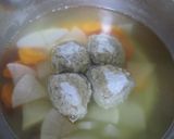 いわしのつみれ団子汁♪作り方4写真