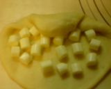 HBで♡チーズごろごろ♫Ｗチーズパン作り方4写真