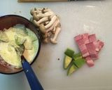 アボカドときのこのパスタ作り方2写真