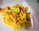 アボカドときのこのパスタ作り方7写真