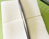 高野豆腐deにんにく醤油からあげ♪作り方1写真