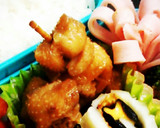 お弁当に簡単～鶏皮の焼鳥風～冷凍保存作り方8写真
