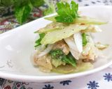 セロリの葉消費☆５分で和風おかかサラダ作り方11写真
