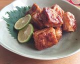 高野豆腐deにんにく醤油からあげ♪作り方7写真