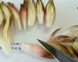 時短・簡単に☆みょうがの甘辛卵とじ作り方1写真