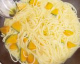 シーチキンとカボチャの豆乳クリームパスタ作り方6写真