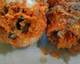 栄養満点・鰯のチーズ大葉ロール包み揚げ作り方5写真