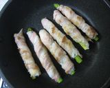 アスパラとはんぺんの豚バラ巻作り方5写真