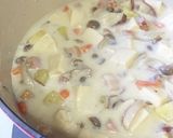 高野豆腐の具沢山ミルクスープ。作り方5写真