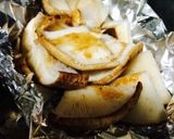 しいたけのガリバタチーズ焼き作り方1写真