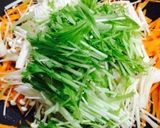 カラフル細切り炒め作り方3写真
