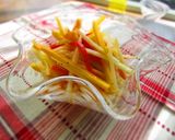 テンペフライ＆ごぼうパプリカのマリネ作り方3写真
