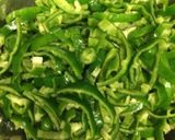 ご飯のお供に 「ピーマンの佃煮」作り方1写真