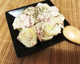 簡単ベーコンポテトツナサラダ作り方5写真