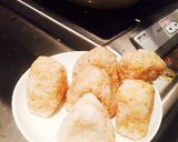 梅味噌の焼きおにぎり（味噌でも可）作り方3写真