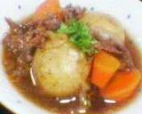 新じゃが✿ごろごろ肉じゃが作り方6写真