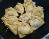 納豆キムチの包み焼き作り方4写真