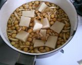 簡単一品！なめこと 高野豆腐のお吸い物♪作り方4写真