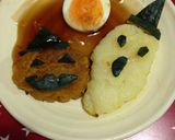 カボチャ&じゃがいももちで♪ハロウィン☆作り方9写真