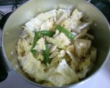 簡単！白菜とししとう、挽き肉の中華煮込み作り方3写真