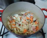 野菜たっぷり～けんちん風つけうどん作り方2写真