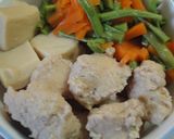 高野豆腐と鶏団子の旨煮作り方9写真