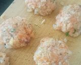 秋鮭でつくるサーモンケーキ✾作り方3写真