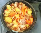 野菜たっぷり！鶏肉のケチャップ煮込み作り方6写真