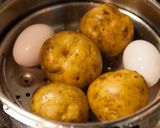 圧力鍋ですぐ！おつまみポテトサラダ作り方2写真